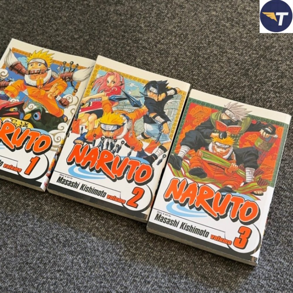 Naruto Volume 1-3 (3Pc)